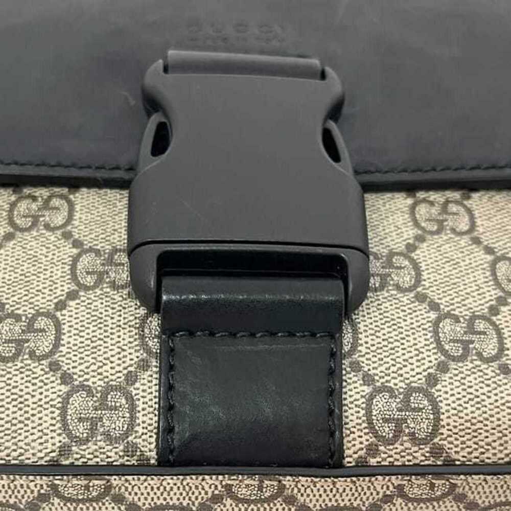 GUCCI Black Leather Shoulder Bag - Picture 7 of 11